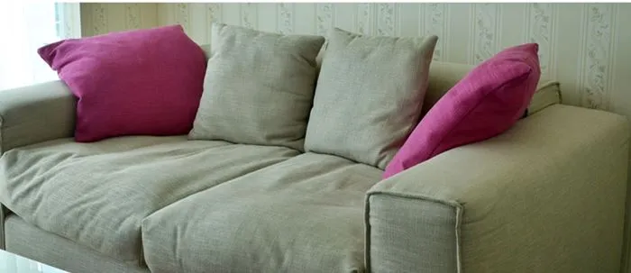 La tapicería de algodón aporta un estilo hogareño y cómodo